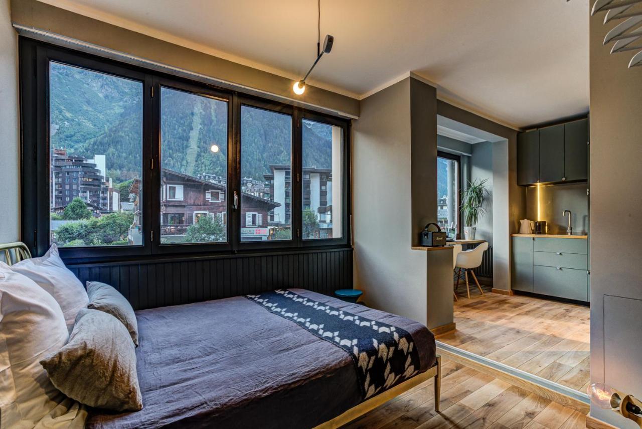 Chamonix City Center Luxury Studio Apartment エクステリア 写真