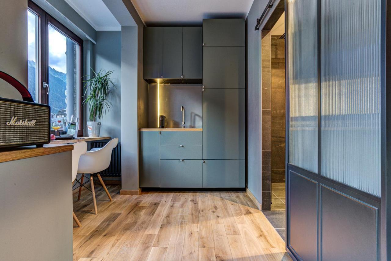 Chamonix City Center Luxury Studio Apartment エクステリア 写真